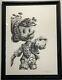 PEZ Lies Etching signed numbered Invader kaws whatson D face vhils chevrier