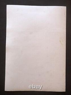 Planche Originale de Germinal par Jean-Michel Arroyo numérotée et signée