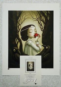 Print The Apple Impression La pomme Benjamin Lacombe ed 150 ex sold out