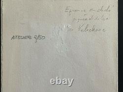 Rare Vladimir Velickovic lithographie daté 1976 signé 2/50 curiosa homme empalé