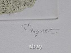 Raymond Peynet, Signe du Sagitaire Gravure originale XVIII/ CXX, Signée main