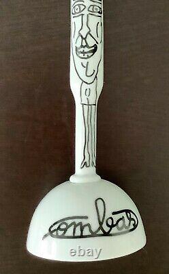 Robert Combas-Albaladejo- Figurine en porcelaine de Limoges- 1992-signée & N°
