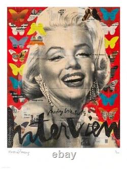 Robert Mars Come Fly With Me (Marilyn Monroe) Signed & xx/25 Pop Art Warhol