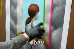 SETH Globepainter fille à la fenetre, girl at the window street art streetart