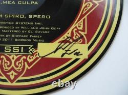 SHEPARD FAIREY SSI LP 12 vinyl signé-num/500 disque 33T sérigraphié 2 faces