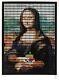 SPEEDY GRAPHITO Lithographie The Addiction of Mona Lisa Print Signed Street Art