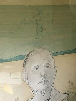 Salvador DALI 1904-1989 Hommage du Général De Gaulle Lithographie signée