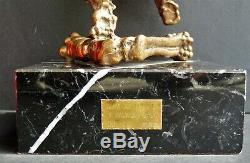 Salvador Dali (8 kg)Sculpture-Bronze-Numérotée-Signée-Certif-1975(Picasso Koons)