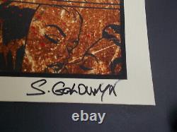Serigraphie de Sam Goldwyn, Signée a la main, Street Art Graffiti, 69 Ex
