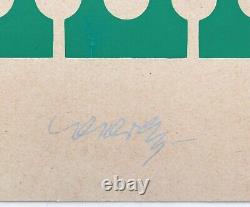 Sérigraphie originale Victor VASARELY Procion 1968 signée numérotée crayon