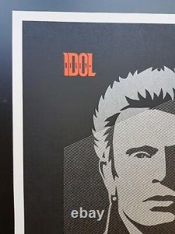 Shepard Fairey Obey, Billy Idol, Signed Numbered xxx/450