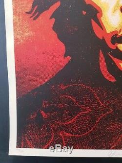 Shepard Fairey Obey, Bob Marley 2014 Signed numbered xxx/450