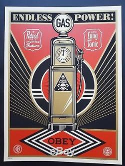 Shepard Fairey Obey, Endless Power Signed numbered xxx/450