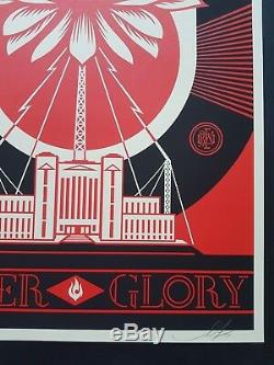 Shepard Fairey Obey, Green Power Signed numbered xxx/450