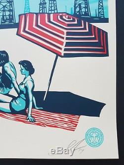 Shepard Fairey Obey, Paradise Turns Signed numbered xxx/450