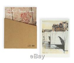Signed limited edition print Christo and Jeanne-Claude & catalogue