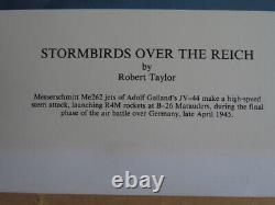 Stormbirds over the Reich-Robert Taylor -lithographie originale signée numérotée