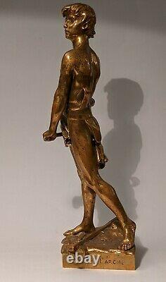 Superbe bronze 1900 de Raoul Larche, signé et numéroté fonte originale Siot
