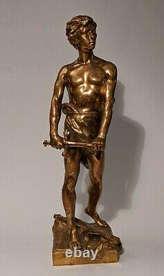 Superbe bronze 1900 de Raoul Larche, signé et numéroté fonte originale Siot