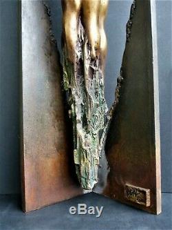 Vidal Torens(42 cm/4,5 kg)-Sculpture-Bronze-Signée-Numérotée-Couple-Nue-Erotique