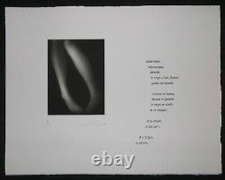 WATANABE Mikio Radieuse, 2000. Ouvrage comprenant 9 gravures Signées & numérotée